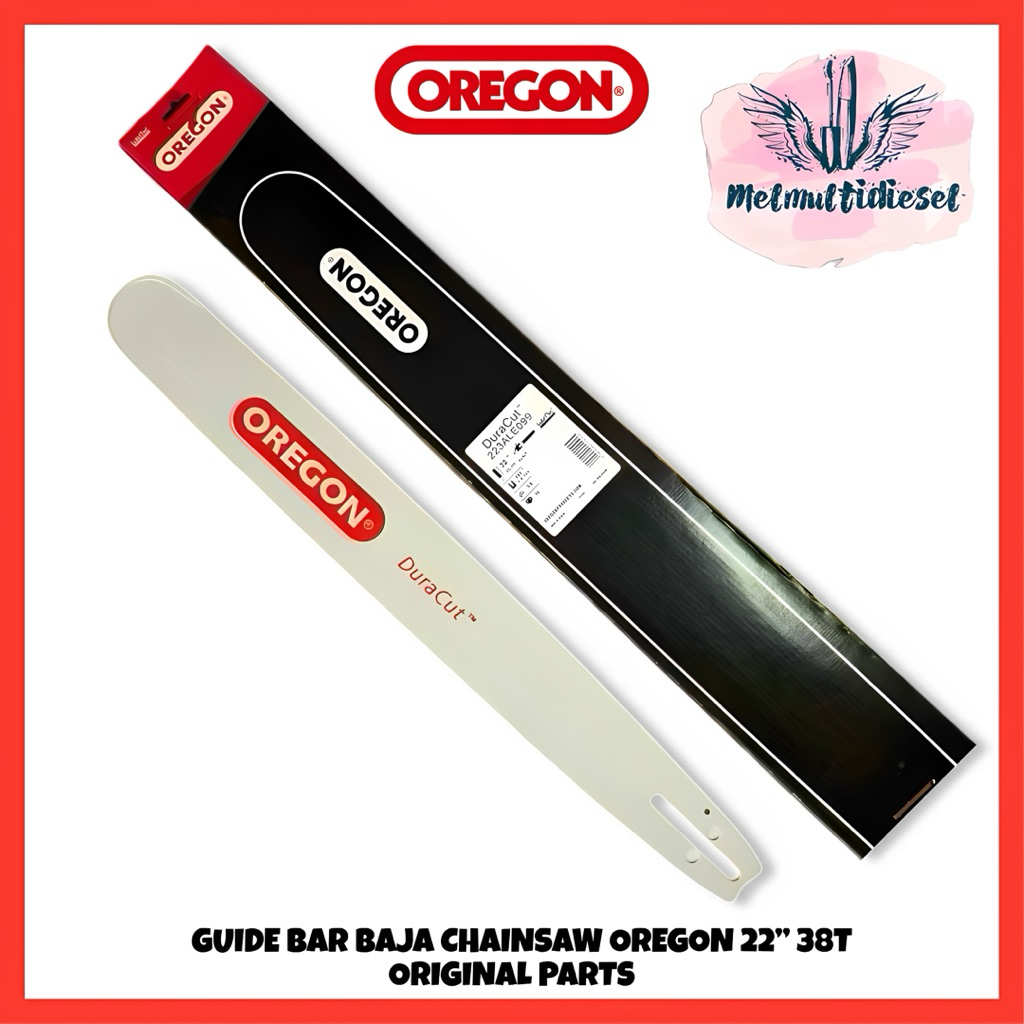 GUIDE BAR BAJA CHAINSAW OREGON 22” 38T Bar Baja Chainsaw 22” OREGON Bar senso 22” Bar chainsaw 22” B