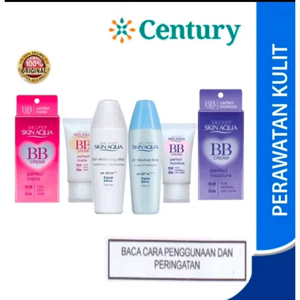 Skin Aqua Moist Milk SPF 50 Lotion 40ml /skin aqua uv whitening milk spf 50/ skin aqua BB&CC cream