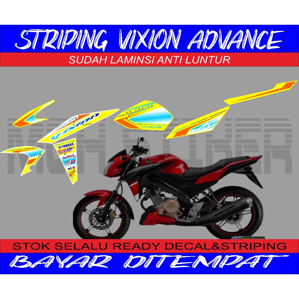 STRIPING STIKER VIXION ADVANCE/STIKER MOTOR NEW VIXION ADVANCE/STRIPING VIXION NVA