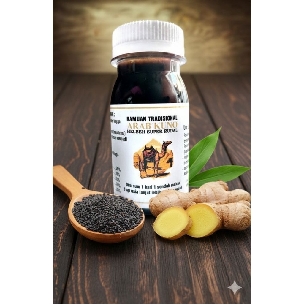 sehat pria & wanita ramuan jamu Helbeh tradisional 50ml