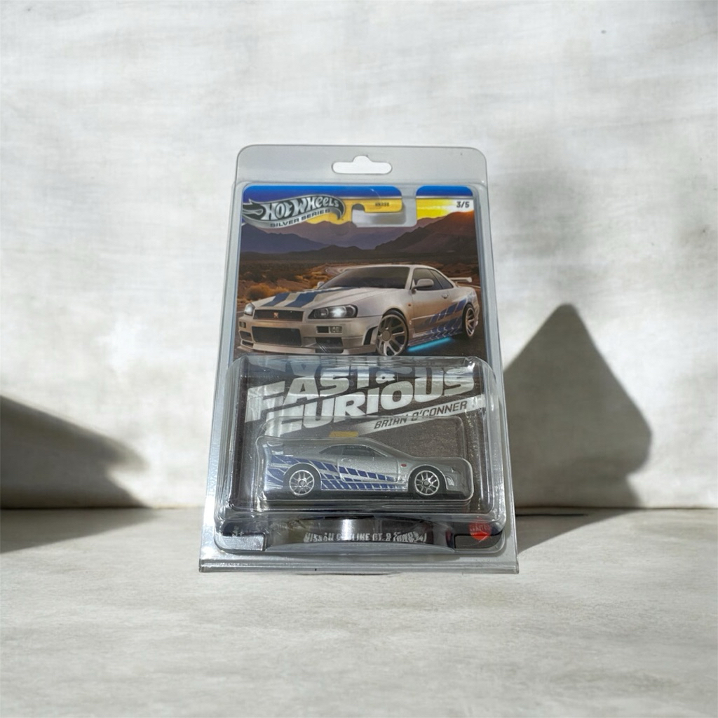 Hotwheels NISSAN SKYLINE R34 fast and furious