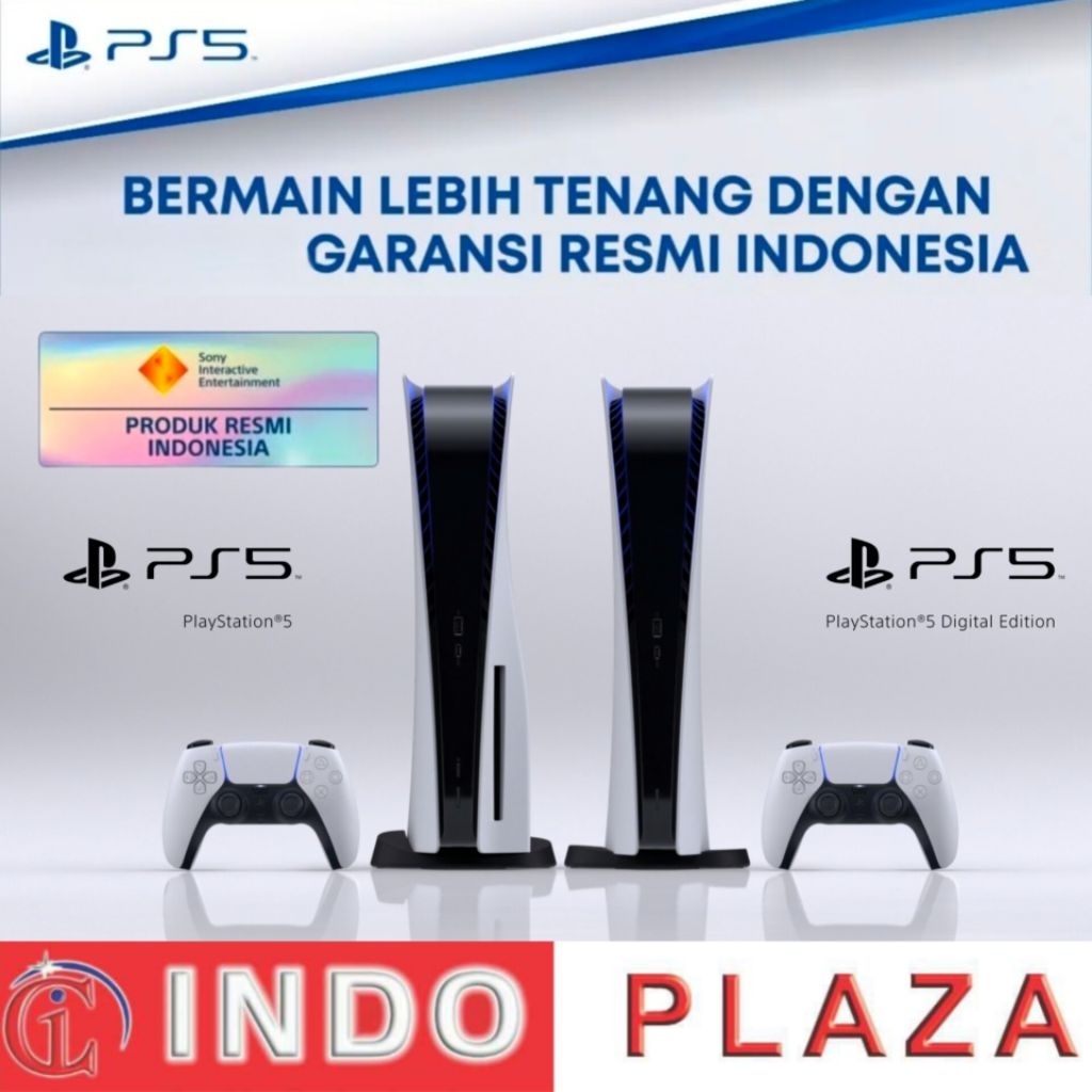 SONY PS5 PLAYSTATION PS5 SLIM DISC / DIGITAL GARANSI RESMI SONY INDONESIA