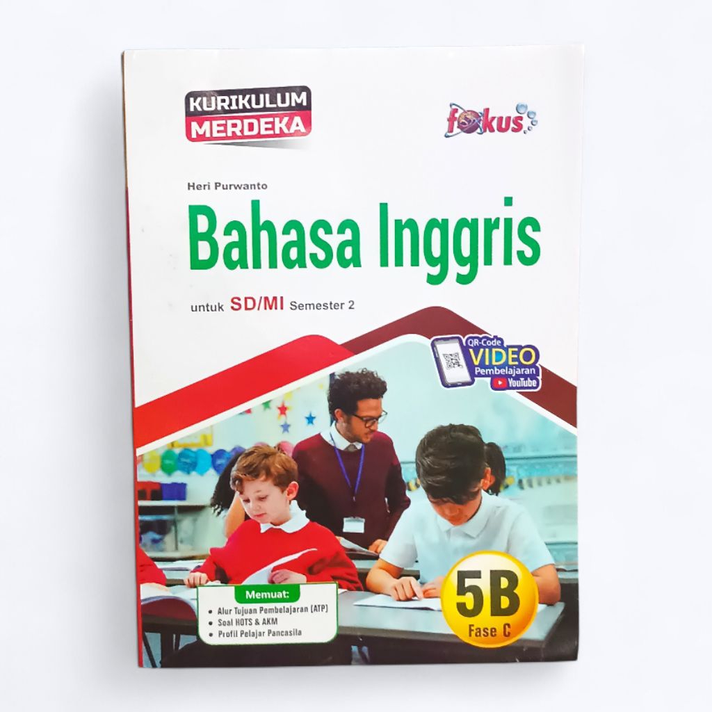 DISKON - LKS Fokus Bahasa Inggris Kelas 1 2 3 4 5 SD Kurikulum Merdeka