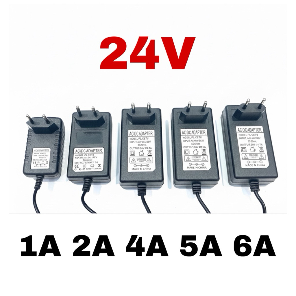 Adaptor  lampu strip | Led display | Led strip | Papan reklame | Audio amplifier  24V 1A 2A 4A 5A 6A