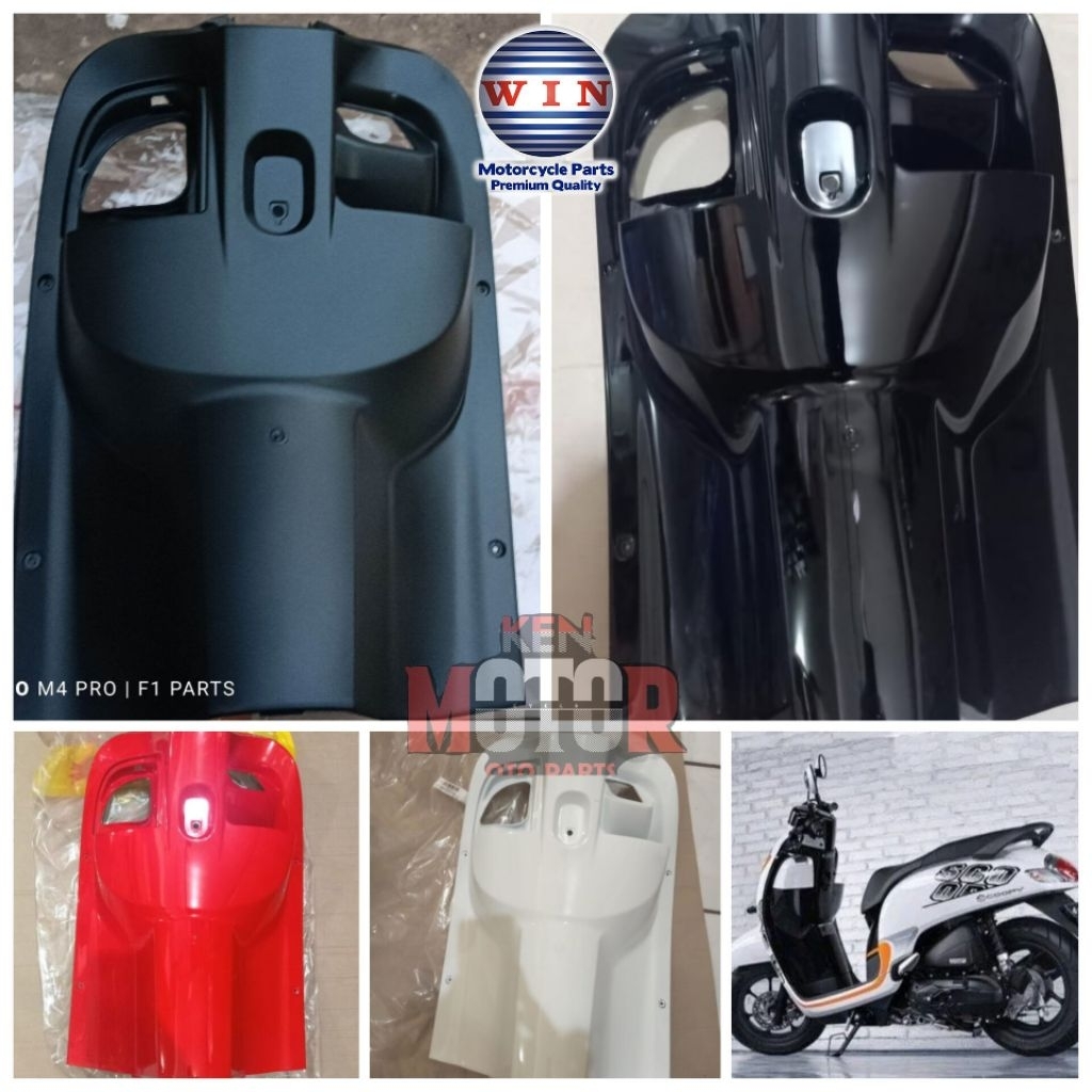Cover Dek Kunci Tengah/ Dasbor Scoopy Fi Ban Donat 2017 2018 2019