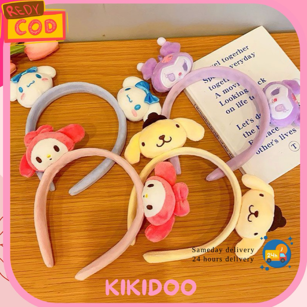 Kikidoo Bando Boneka Karakter Lucu Bando 2 Boneka Kuromi
