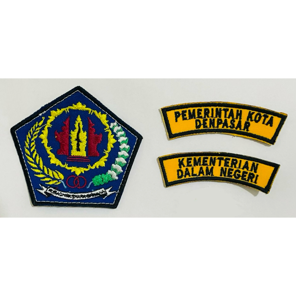 1 Set Emblem Pemerintah Kota Denpasar