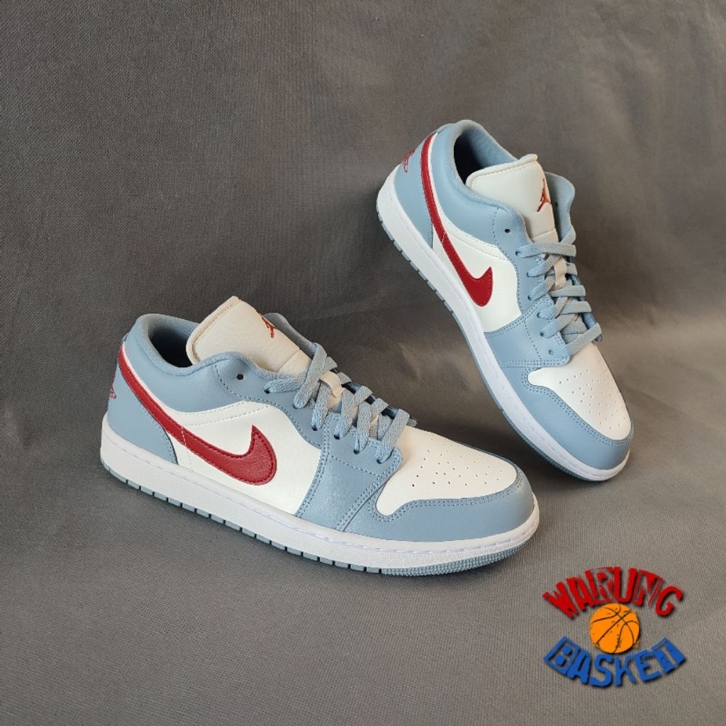 Air Jordan 1 Low Blue Whisper Size 44