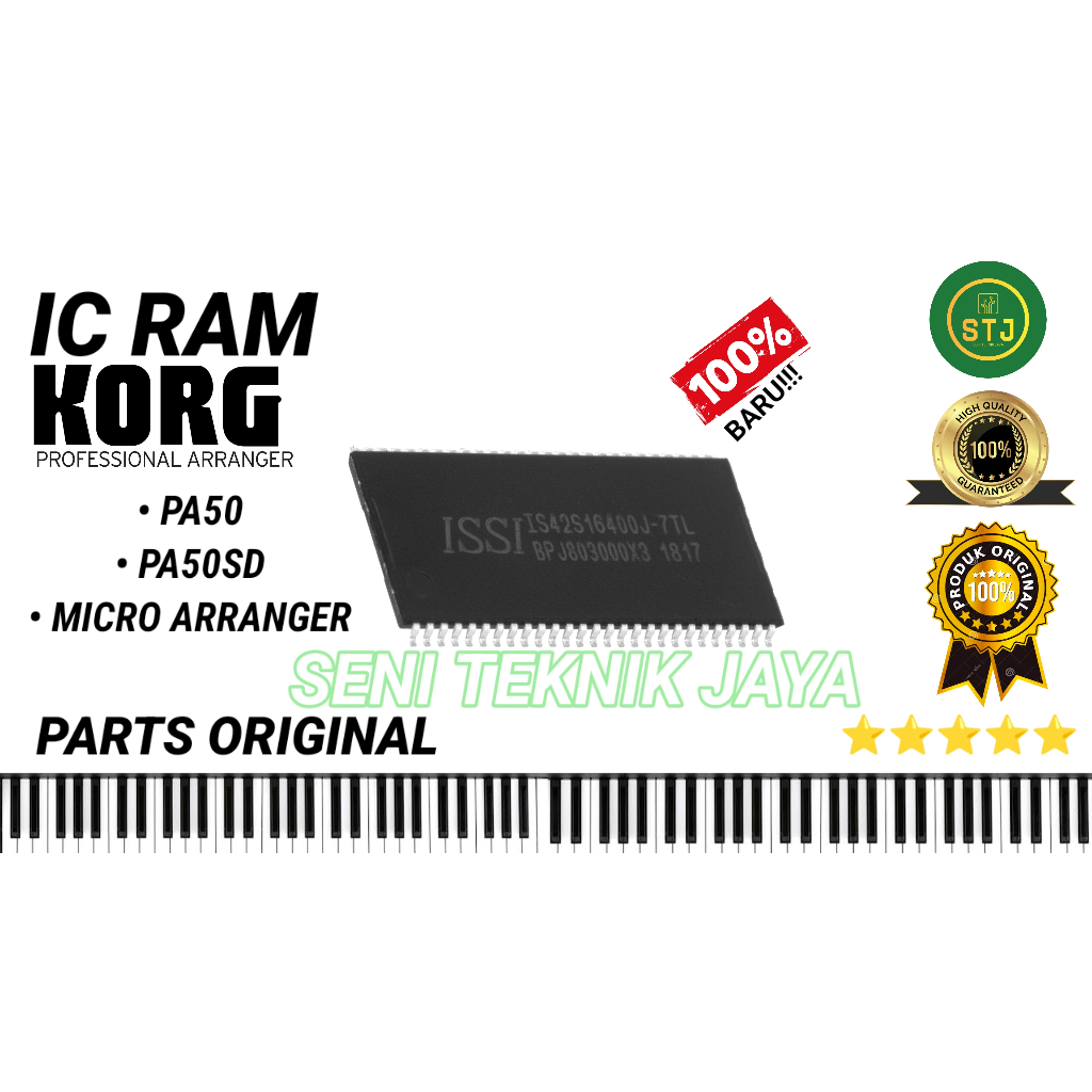IC RAM KORG PA50 PA50SD MICRO ARRANGER ORIGINAL NEW