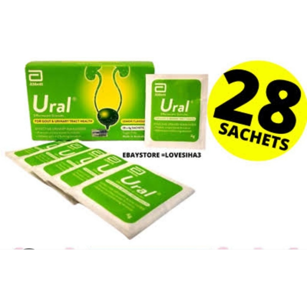 Ural Effervescent Granules rasa lemon