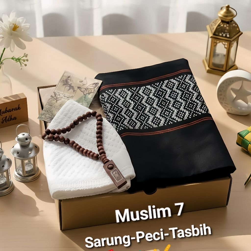 Giftbox Hampers kado Sajadah Cowok Hampers cowok Gift box Sajadah Sarung Cowok
