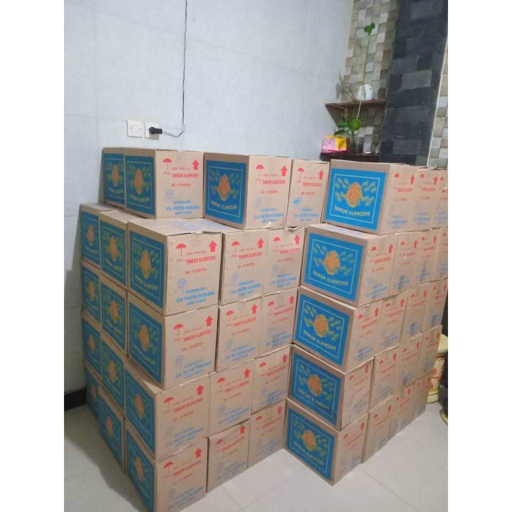PAKET 1 DUS isi 12 BOTOL JAMU TAWON KLANCENG HUSADA (PLASTIK)