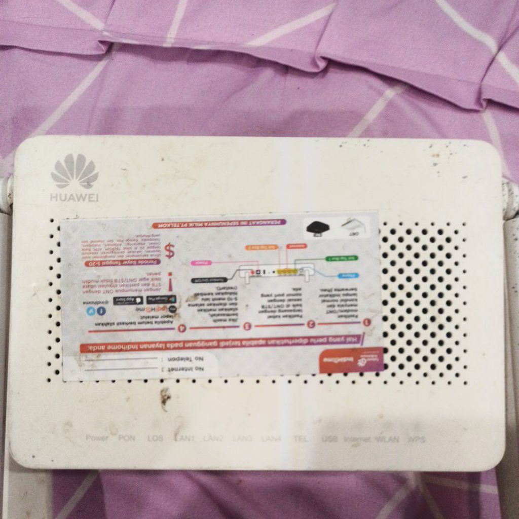Huawei hg8145v5 minus
