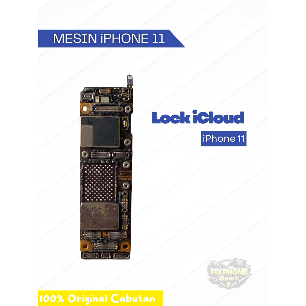 Mesin iPhone Lock iCloud 11 64GB| Original Cabuta | IOS/POSISI (PASSCODE/HELLO) RANDOM