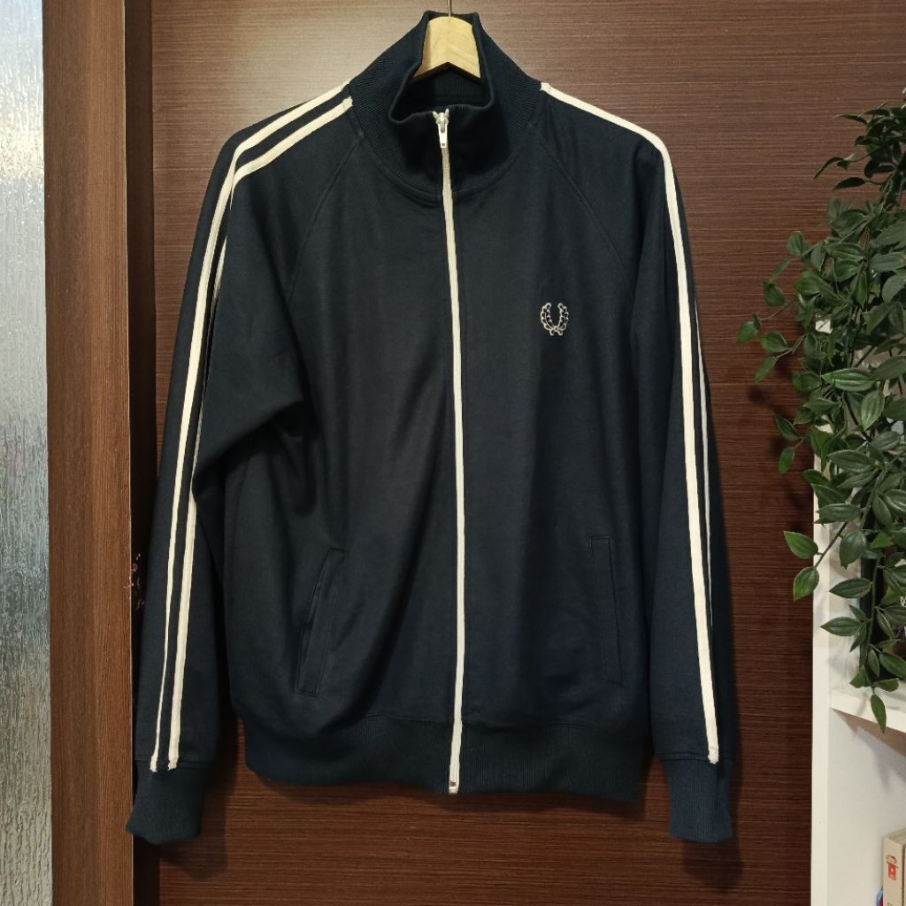 Jacket Jaket Tracktop Padi FP Vintage VTG Portugal Navy Size L