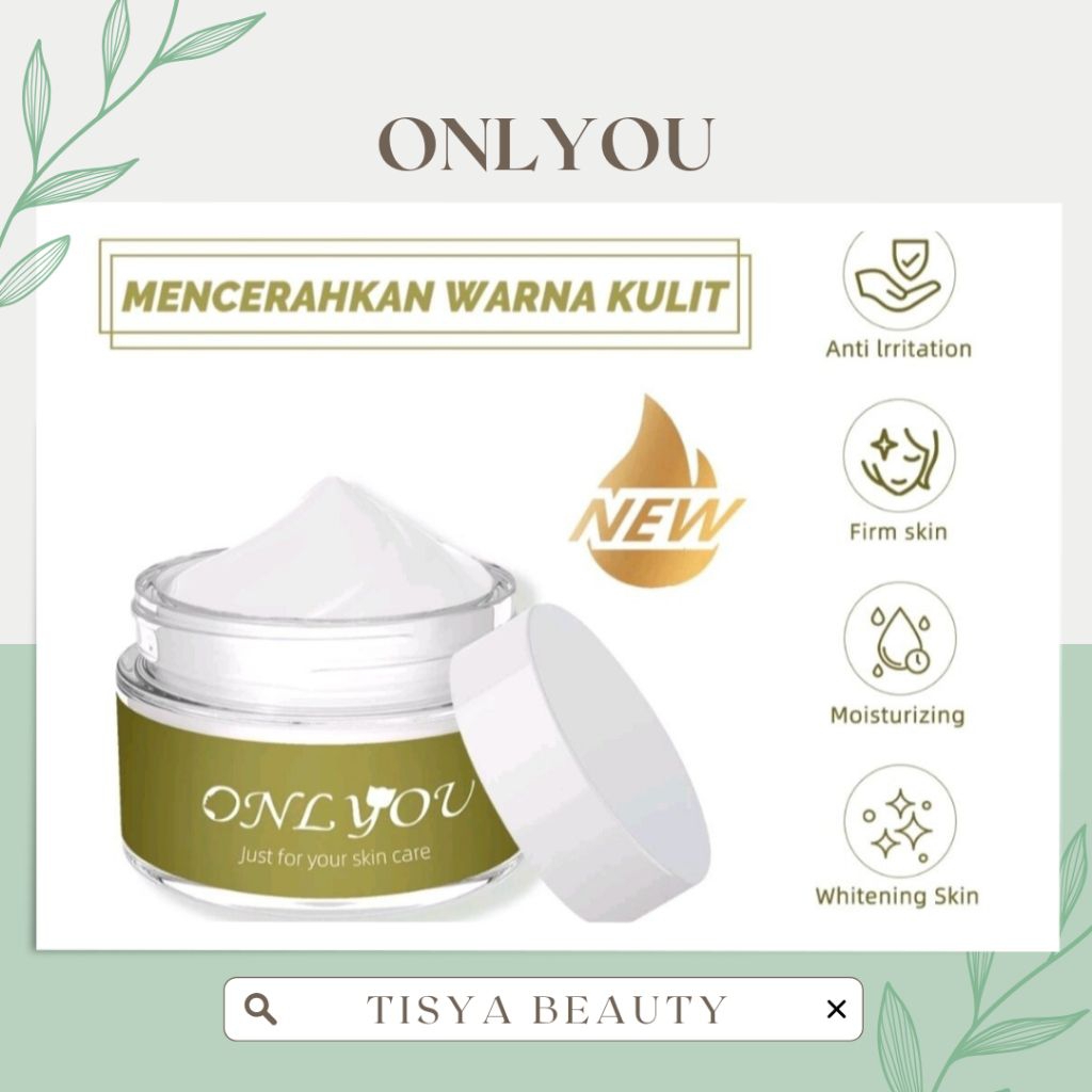 [FREE GIFT] ONLYOU WHITENING ESSENSE CREAM MOISTURIZER BPOM ORIGINAL