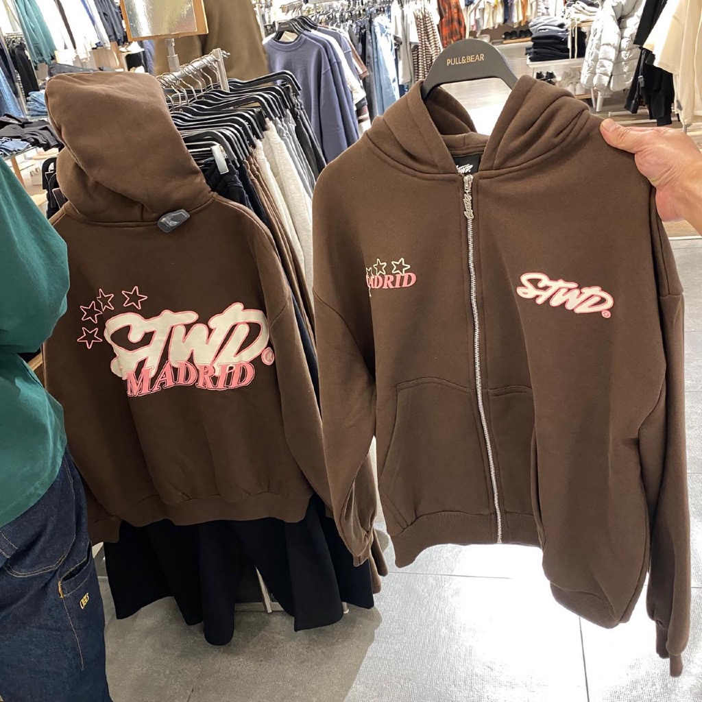 Jastipp. Hoodie Zipper Logo STWD Pull&Bear (Man)