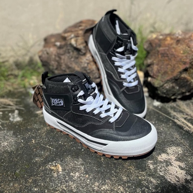 Vans Half Cab MTE-3 Gore-Tex Black White ( RARE ITEM ) Original Resmi