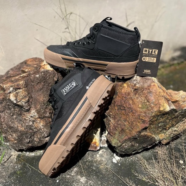Vans Half Cab MTE-3 Gore-Tex Black Gum ( RARE ITEM ) Original Resmi