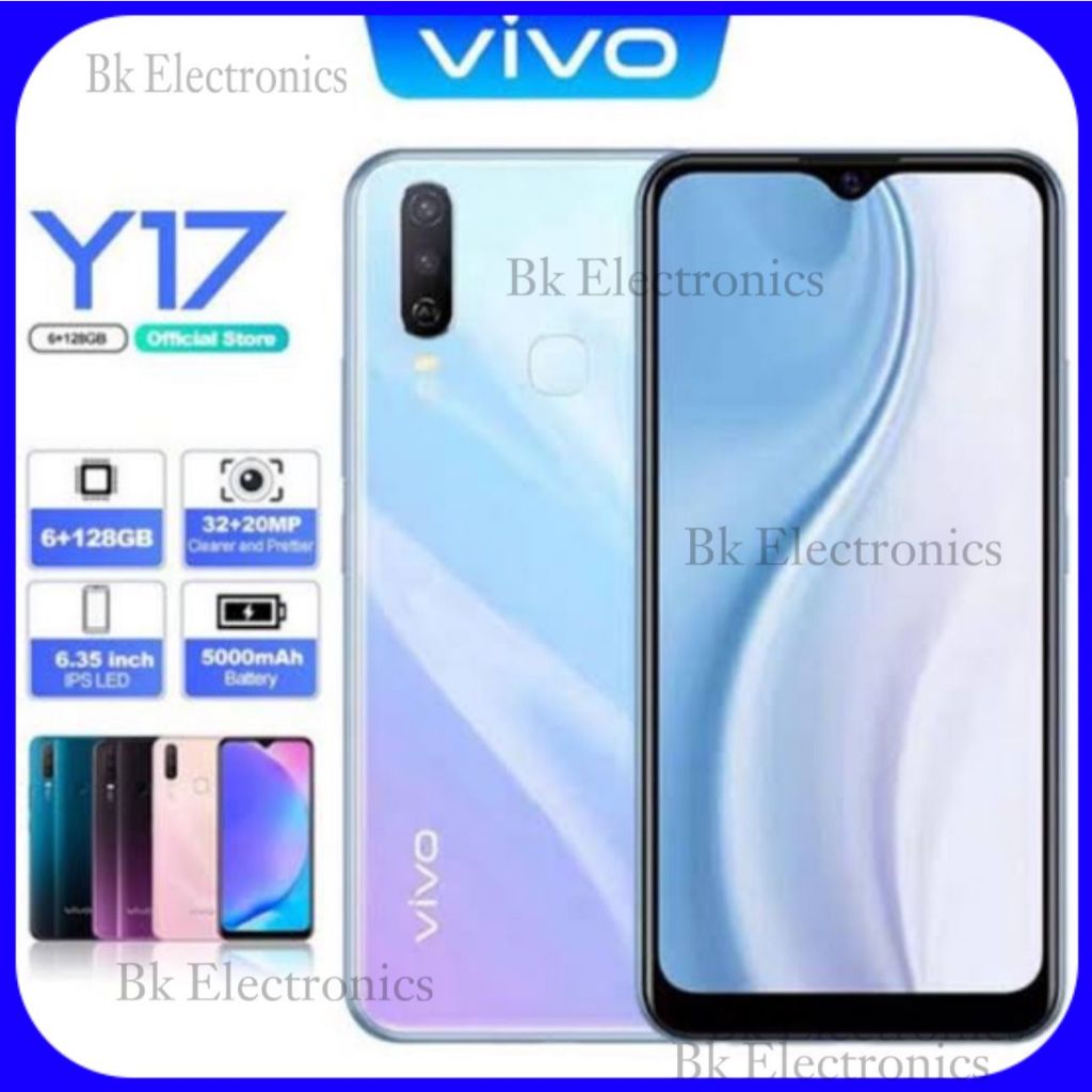 VIVO Y17  HP Murah Cuci Gudang RAM 8GB+256GB Fast Charging Handphone Android Smartphone