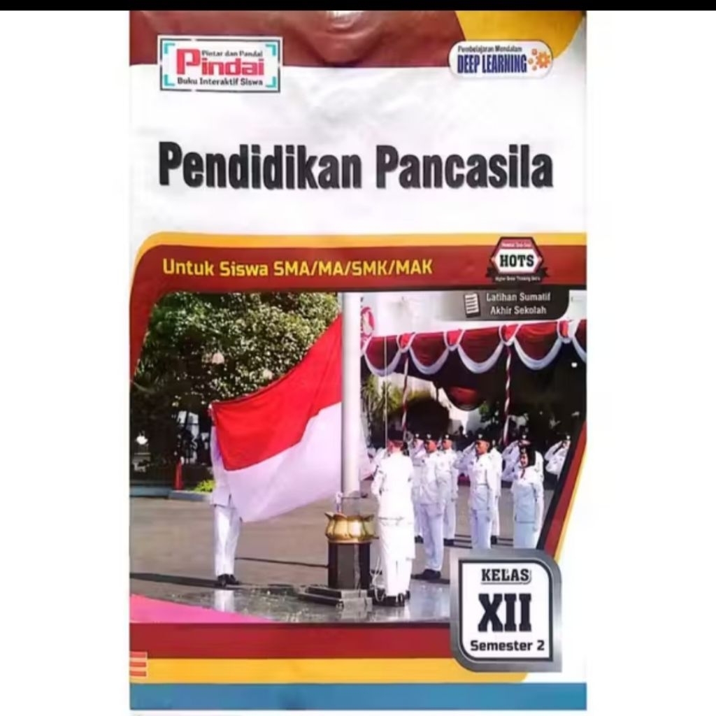 Buku LKS PKN kelas 12 SMA/MANsemester 2 kurikulum merdeka