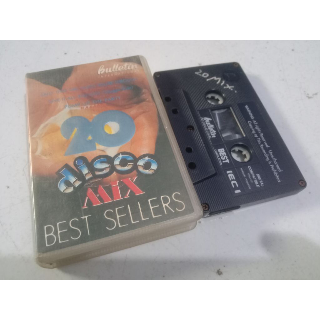 Kaset Pita 20 Mix Disco Best Sellers