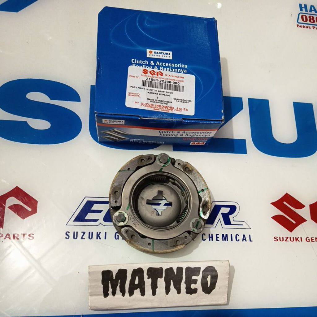 kampas kopling ganda suzuki smash fi shooter satria fi young star original sgp 21501-22J00