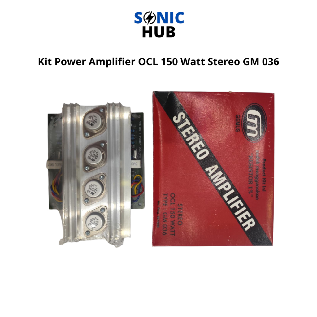 Kit Power Amplifier OCL 150 Watt Stereo GM 036