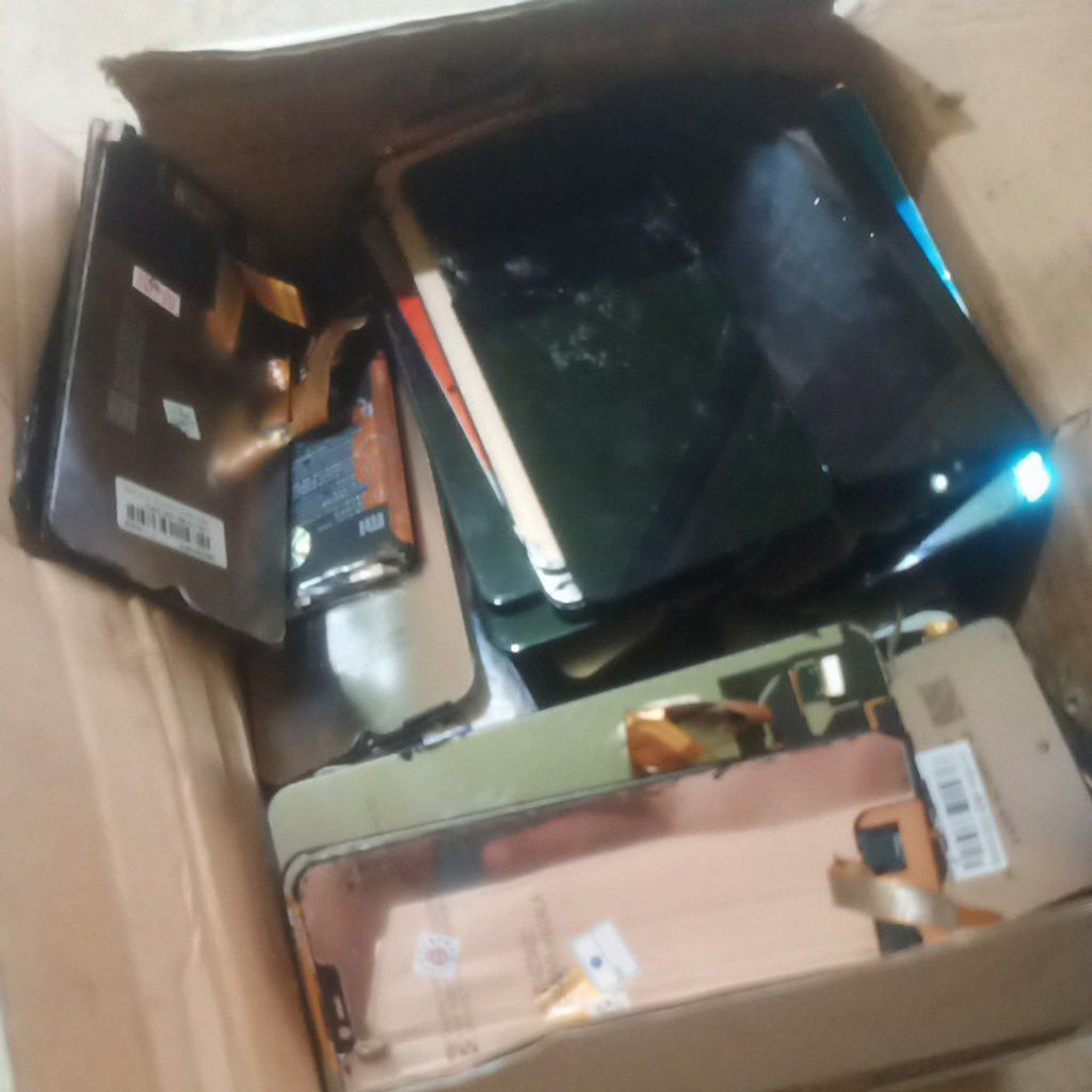 lcd hp bekas rongsok harga per biji