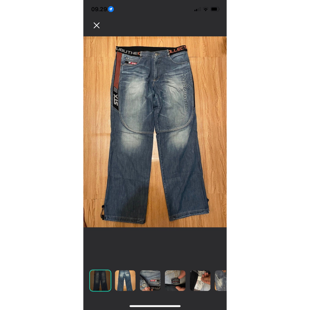 Celana baggy jeans fubu payment carousell