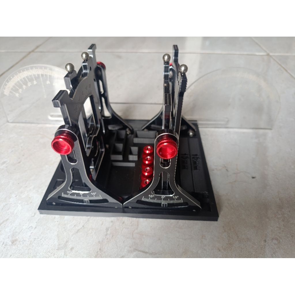 stand set up sistem rc 1:10