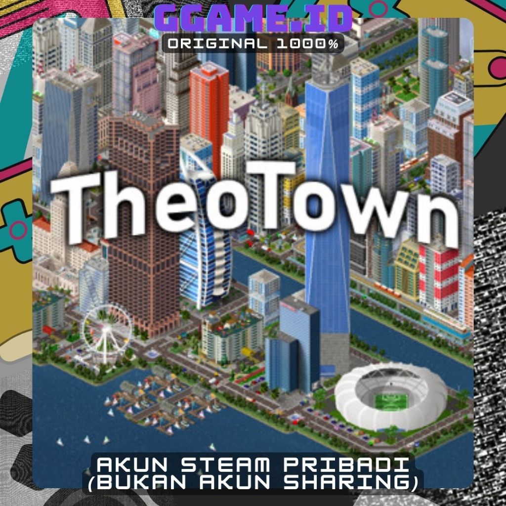 Theotown - Original - Game PC - Game Steam - Akun Pribadi (bukan sharing)