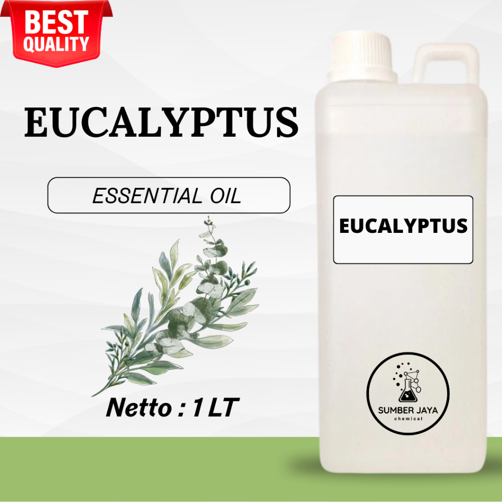 Eucalyptus Essential Oil / Eucalyptus Oil / Minyak Eucalyptus / Minyak eukaliptus 1 liter