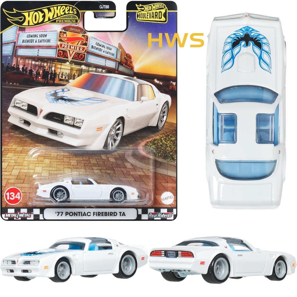 HOT WHEELS 77 PONTIAC FIREBIRD TA BOULEVARD D PREMIUM