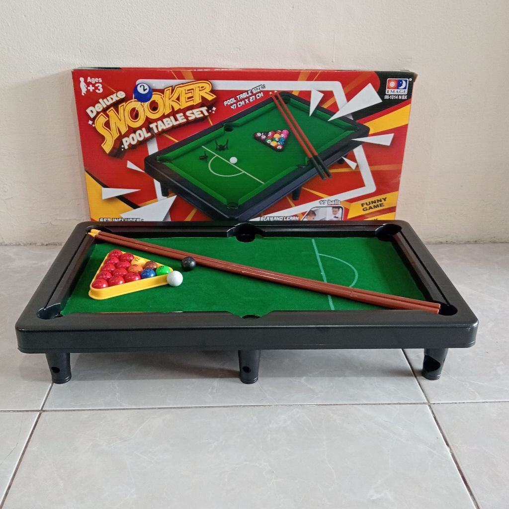 Mainan meja billiard Besar Angka set anak
