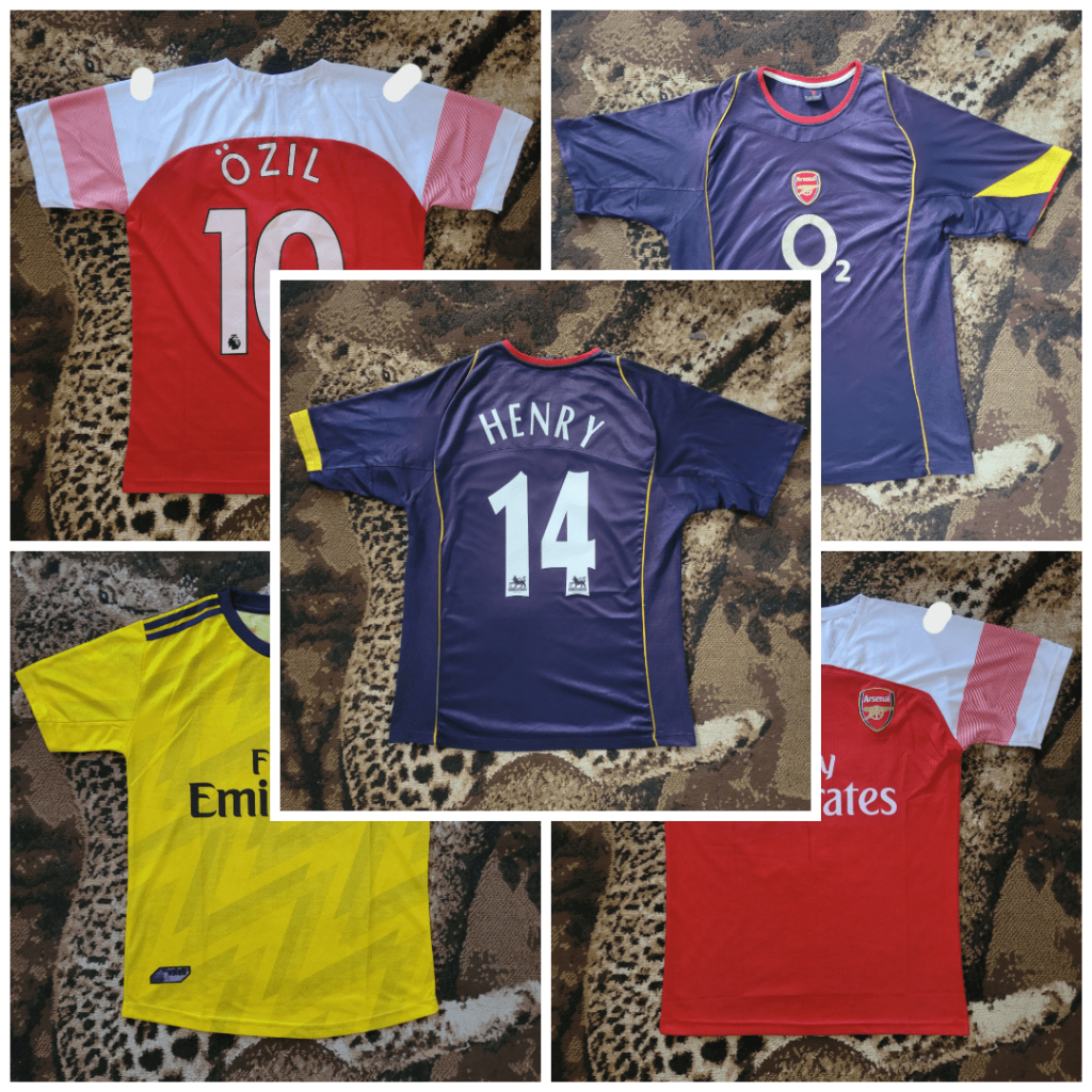 Jersey arsenal Henry Ozil