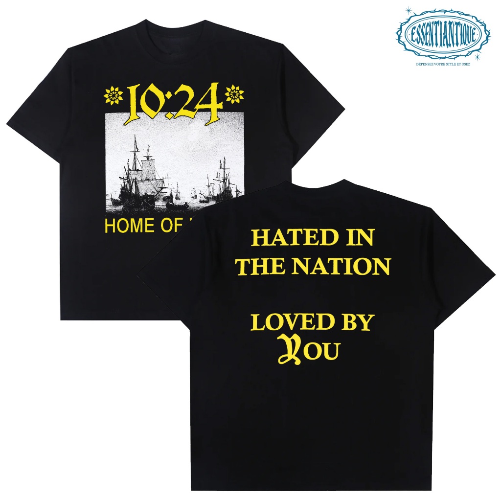 TSHIRT BAND HINDIA ART HOME OF HINDIA DESAIN KUALITAS BAHAN KAOS KATUN COMBED UNISEX PRIA WANITA - K