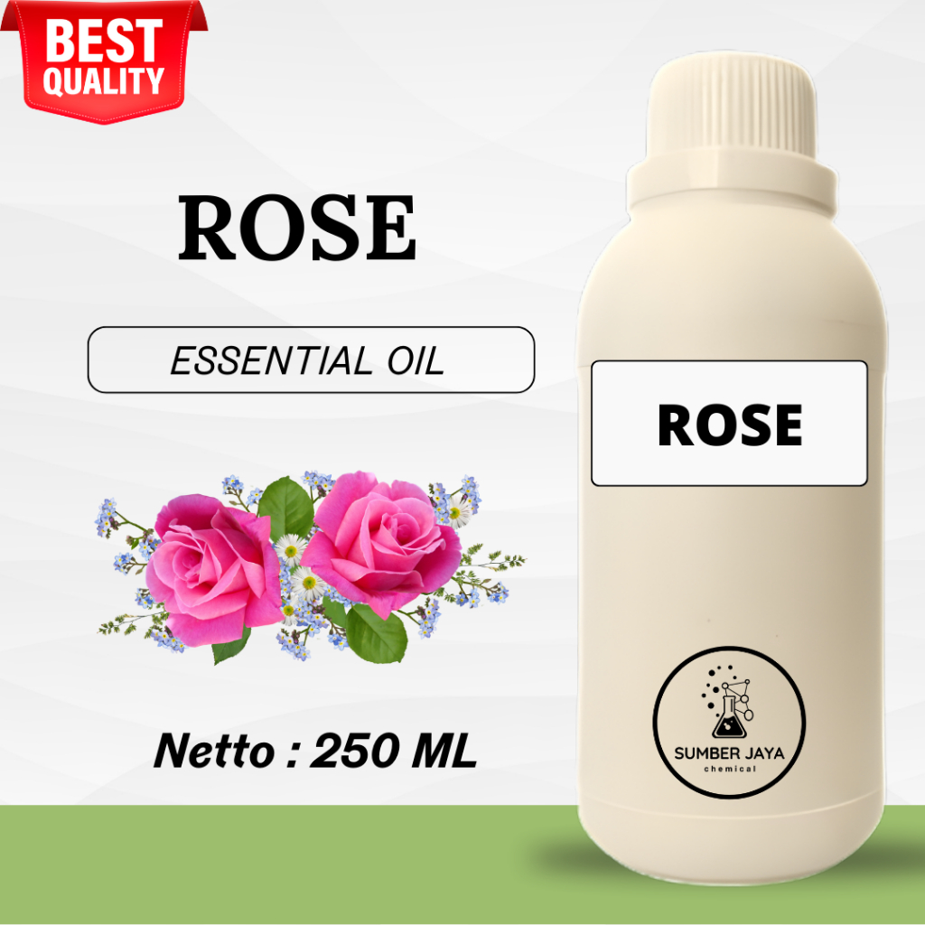 Rose Essential Oil / Minyak Atsiri Bunga Mawar 250 ML ASLI