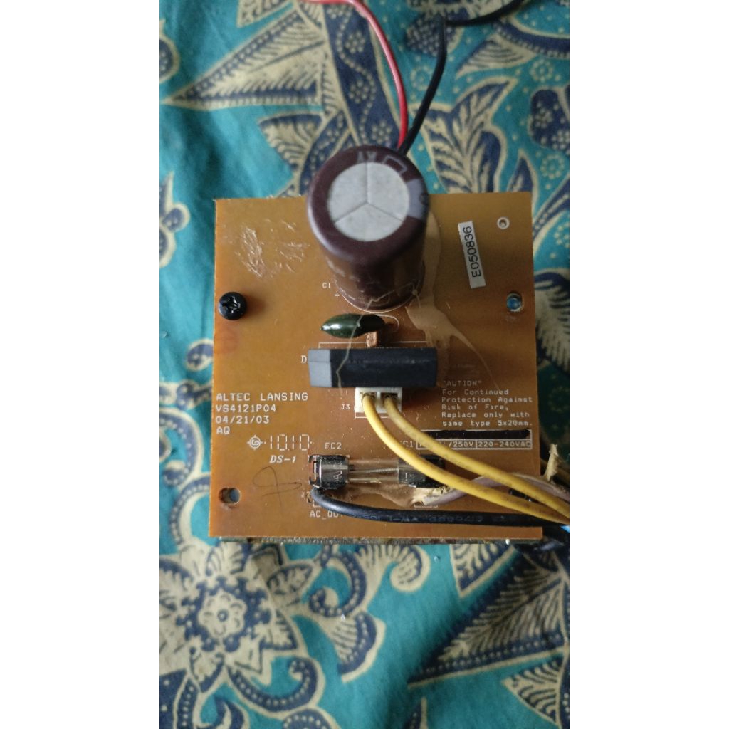 Travo Power Supply Bekas Altec Lansing VS4121