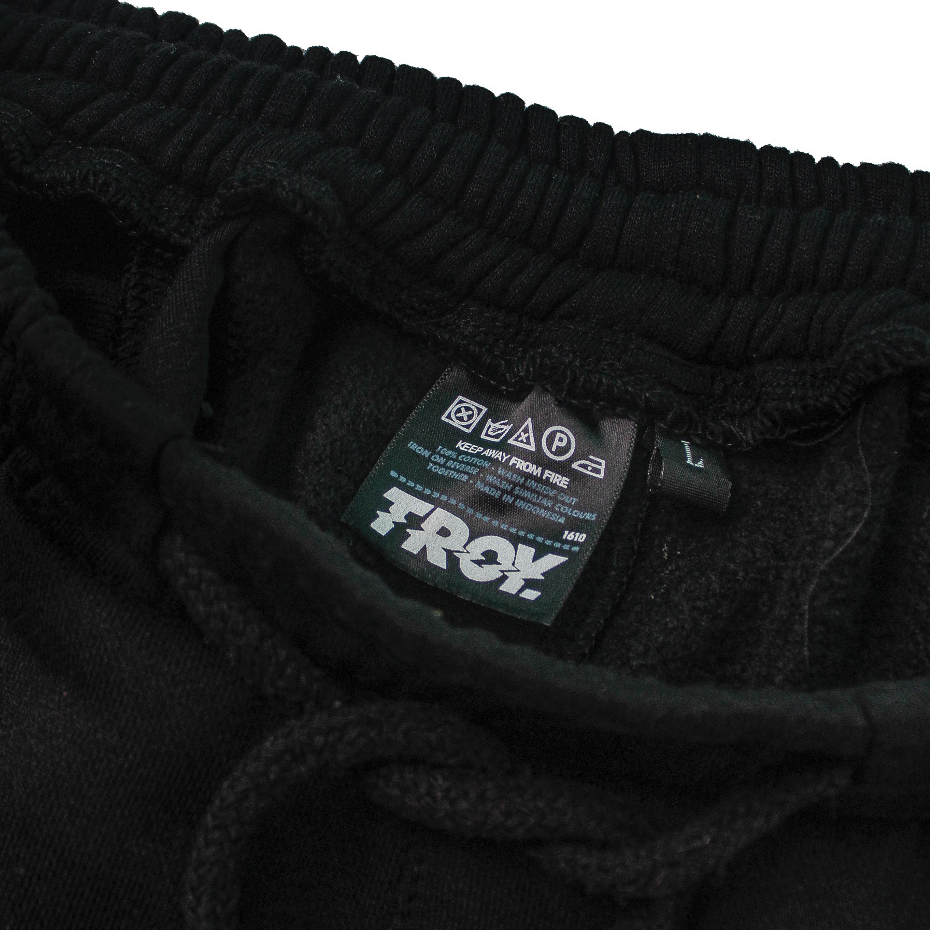 Troy Company Boardshort Fleece Black AIM - Celana Pendek Fleece Hitam PTN 2770