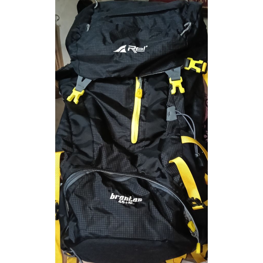 [CEK DESKRIPSI] Rei carrier brantas 45+5L tas gunung hiking