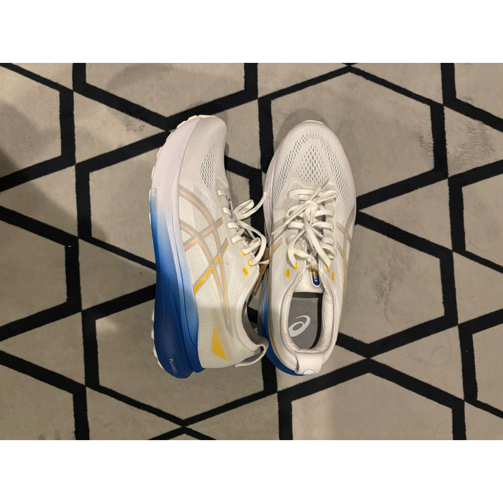 asics gel kayano-31 white/breeze