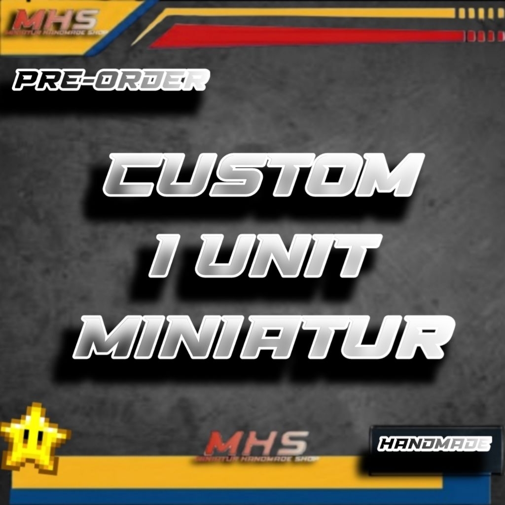 custom 1 unit miniatur motor
