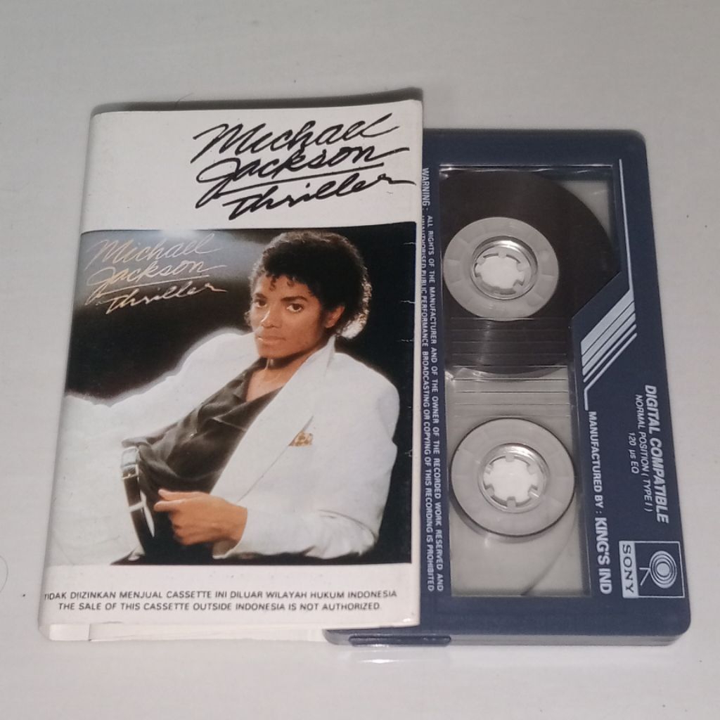 Kaset Michael Jackson - Thriller