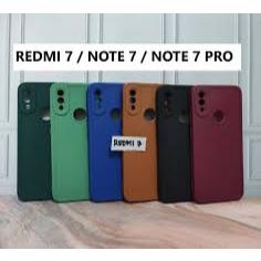SoftCase Casing Redmi note 7 Redmi 7 Redmi note 7pro Selikon Pro Camera pelindung belakang hp camera