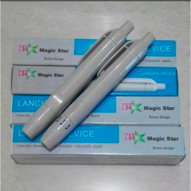Lancing device magic star