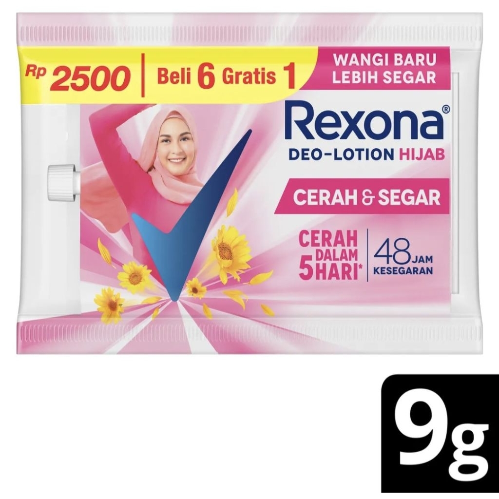 rexona sachet renceng 1lusin