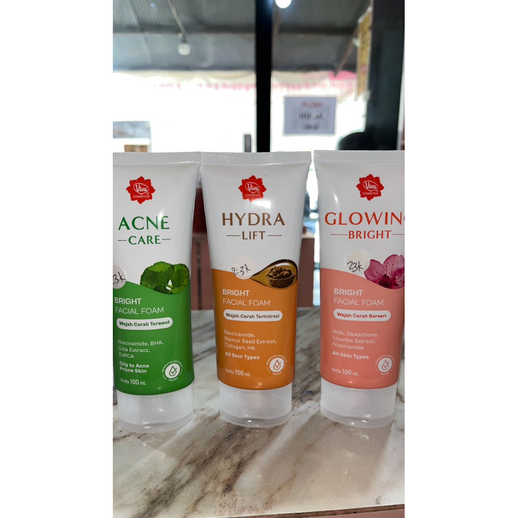 Viva Facial Foam / Sabun Cuci Muka Viva