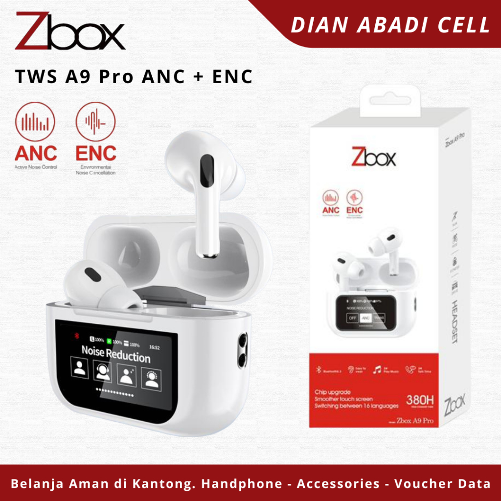 TWS Zbox A9 Pro ANC+ENC