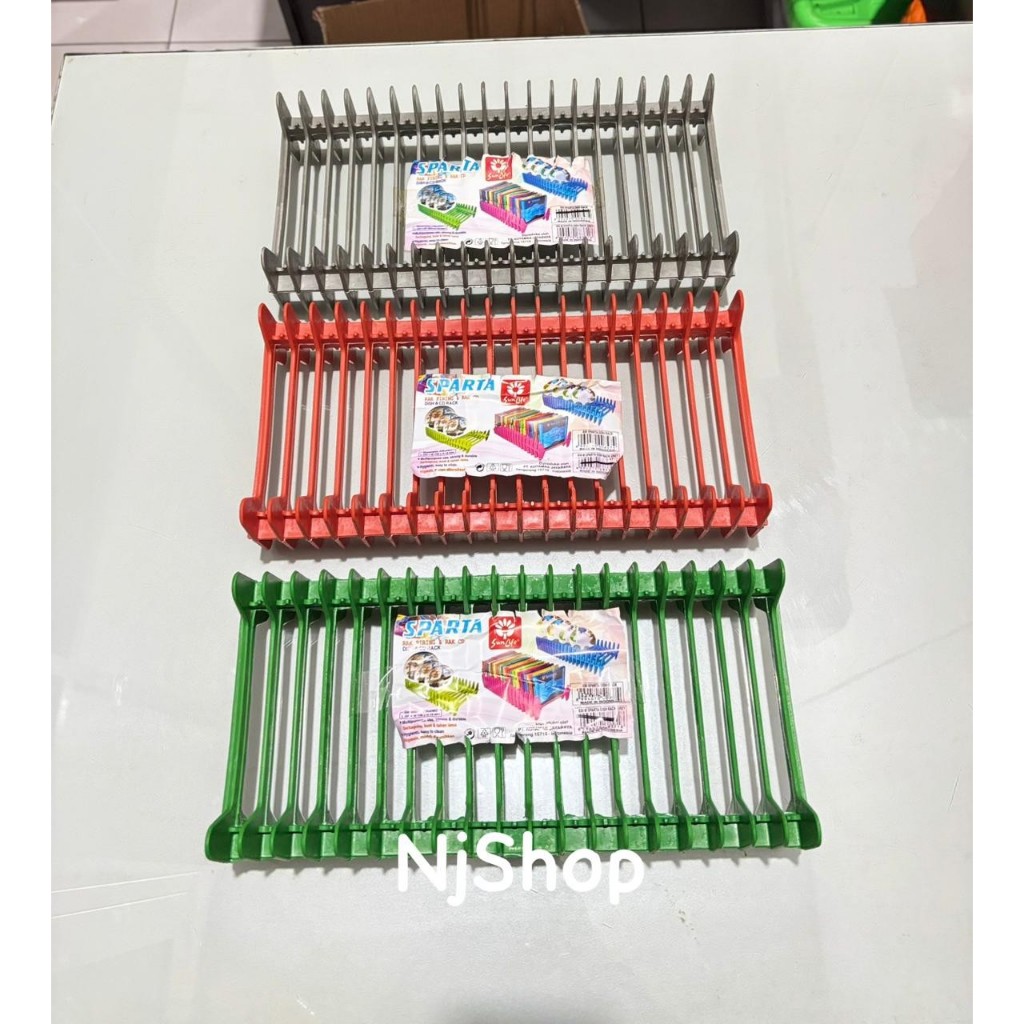 RAK PIRING SPARTA SUNLIFE/TEMPAT PIRING/RAK PIRING PLASTIK SEKAT 19/TIRISAN PIRING/RAK SPARTA SL 830